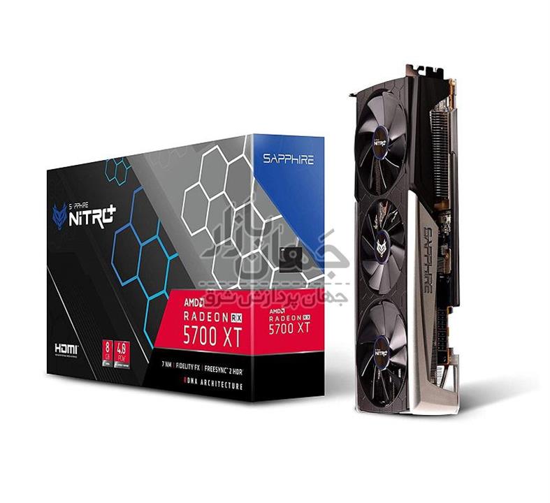 کارت گرافیک استوک  گیمینگ NITRO+ RX 5700 XT ظرفیت 8 گیگابایت
